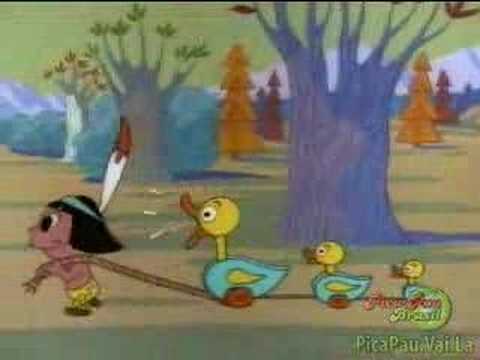 Turma do Pica Pau - Indiozinho caçador