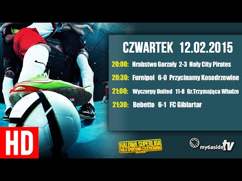 my6asideTV - Czwartek 12.02.15 [SuperLiga]
