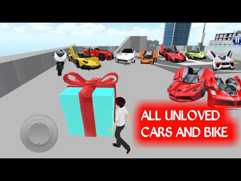 NEW GIFT CARDS ALL UNLOCK CAR //3D DRIVING CLASS GAME//ANDROID BEST GAMEPLAY