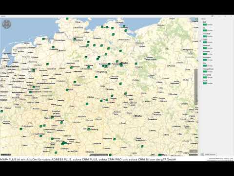 Symbolpalette für die Darstellung von Kunden in MAP+PLUS