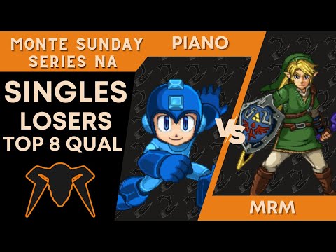 Piano (Mega Man) vs MrM (Link) - SSF2 Losers Top 8 Qualifier - Monte Sunday Series NA