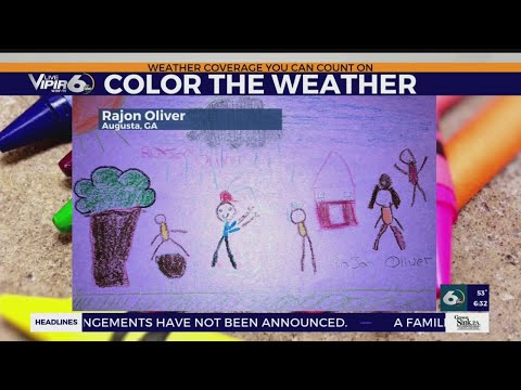 Color the Weather Monday, December 23, 2019