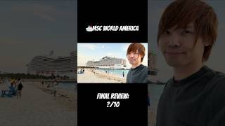 Full review of MSC World America - MSC’s newest and biggest cruiseship 🛳️