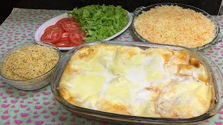 ALMOÇO DE DOMINGO PERFEITO / LASANHA DE FRANGO