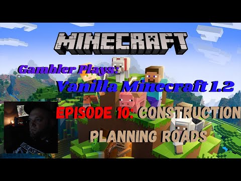 EPIC Road-building Strategy in Minecraft Vanilla 1.2