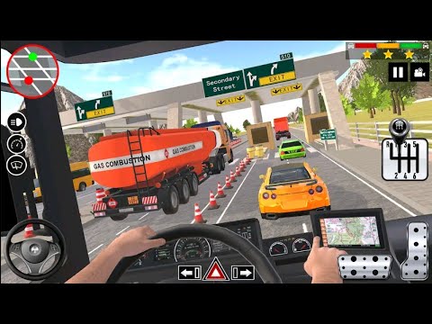Oil Tanker Transporter Truck Simulator (by Gaminators Games) Android Gameplay