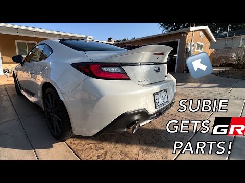 2022 Subaru BRZ limited - TRD spoiler / Ducktail Install