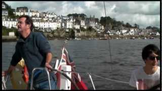 preview picture of video 'Sailing Charter Falmouth, Fowey, Salcombe, Plymouth with Dolphins'