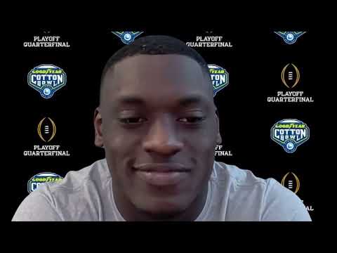 Miami Linebacker Wesley Bissainthe Cotton Bowl Interview