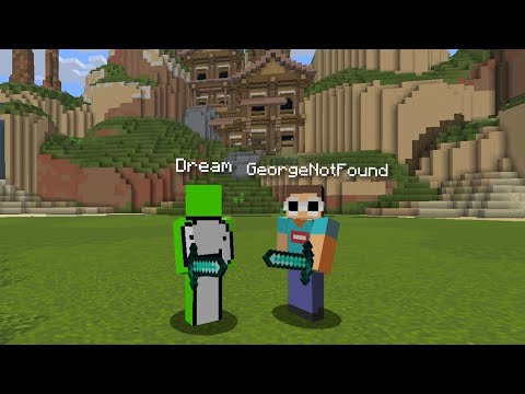 Dream DESTROYS GeorgeNotFound at Minecraft PVP