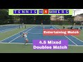 NTRP 4.5 Mixed Doubles Match | ALTA A1 Tennis Match