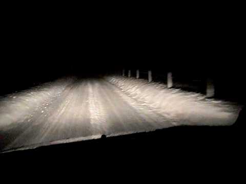 Neige 2009 - A fond de ballon, dans le noir et la neige