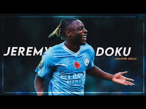 Jeremy Doku 2023/24 Dribbling Skills Assist & GOALS | HD