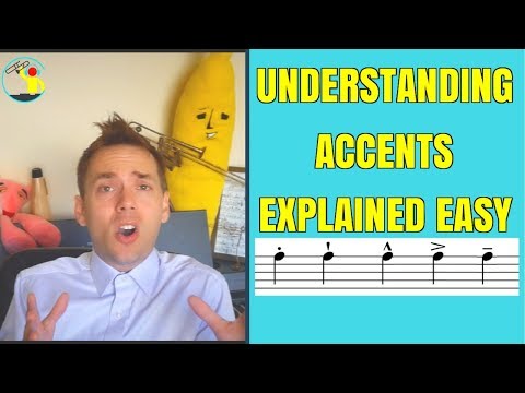 How to understand Music Accent symbols in under 10 minutes and play them!