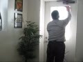 DIY How To Apply Window Security Film.wmv