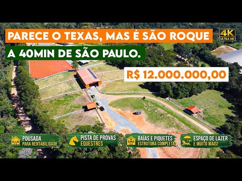 RANCHO estilo TEXAS À 40min de SÃO PAULO.  São Roque/SP