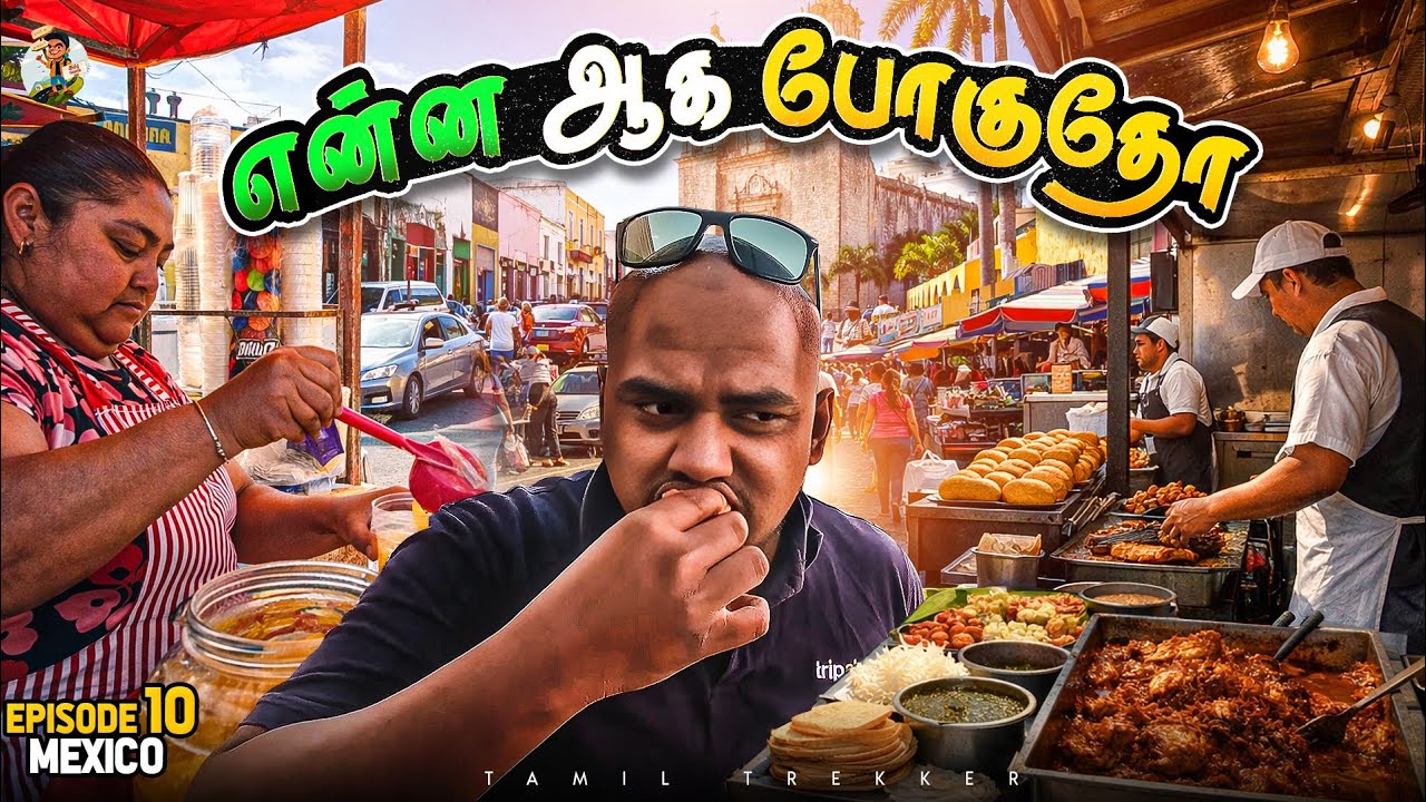 என்ன Lollipop வச்சு Dance ஆடிக்கிட்டு இருக்காங்க  | Tamil Trekker | Mexico 🇲?