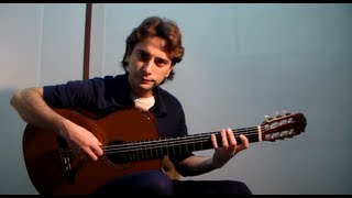 Asier  - Bulería (2nd time - fret 0) - Marcos Teira (Cover)