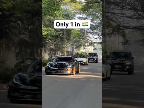 Thumbnail for You would have never seen a Corvette C7 in India before #supercar by Supercar, Corvet, Corvett, Car