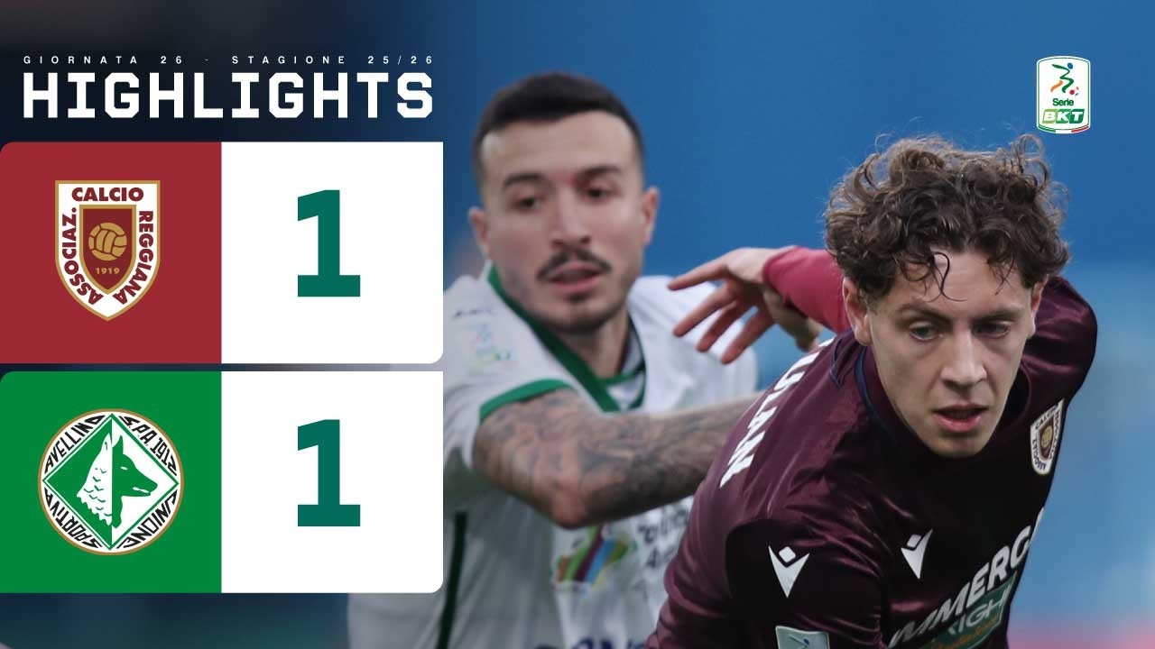 Reggiana vs US Avellino 1912 Highlights