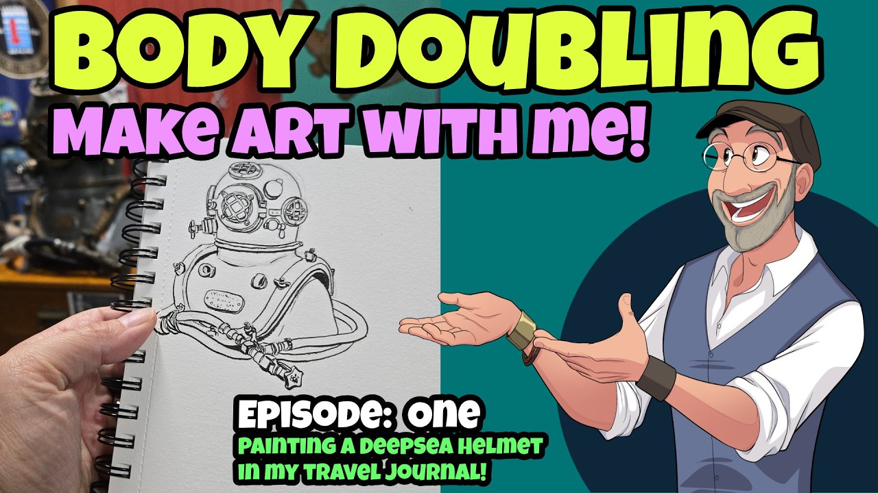 Body Doubling! Make Art With Me!
