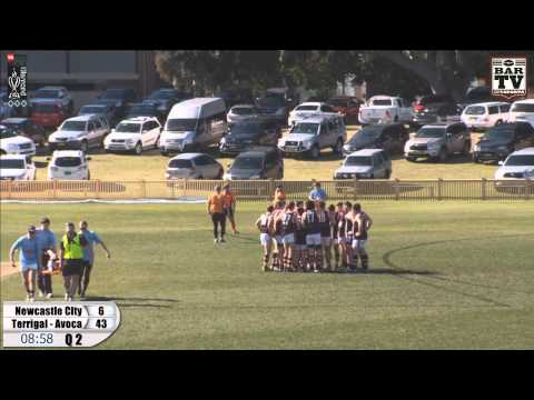 2014 BDAFL Round 15 3rd Division 2nd Quarter - Newcastle City vs Terrigal Avoca