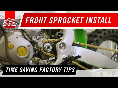 How to install Renthal Ultralight Front Sprocket • Renthal Tech Tips
