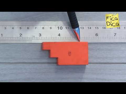 Leitura de régua graduada em polegada | Luciano Santos