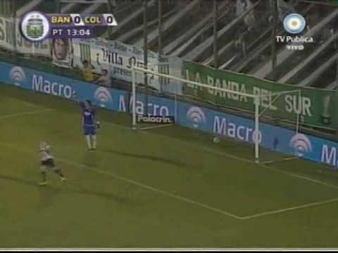 Banfield 3-1 colon (primer gol de ramirez)