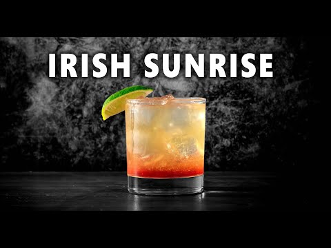 How to Make an Irish Sunrise – Whiskey Never Looked So Good!🍀🌅