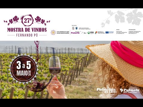 Vídeo promocional da 27ª edição da mostra de vinhos de fernando pó que se realiza em maio 2024