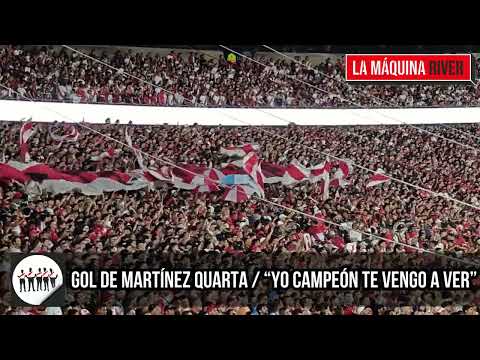 🔥GOL DE MARTÍNEZ QUARTA: "MUÑECO / YO CAMPEÓN TE VENGO A VER..." |  RIVER vs BANFIELD (26/2/2026)