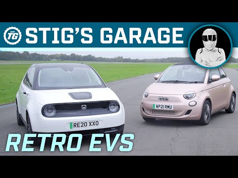 ホンダe vs フィアット500e 電気自動車対決動画