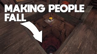 MAKING PEOPLE FALL IN THE PIT! (Scream Fortress 2018) | TF2 Gameplay
