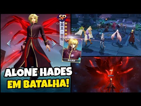 ALONE HADES ESTÁ ABSURDO! TESTANDO SUAS HABILIDADES EM BATALHA - Saint Seiya Awakening