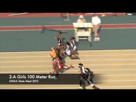 State Girls 2-A 100 Meter Run.mov