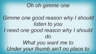 Alan Parsons Project - One Good Reason Lyrics