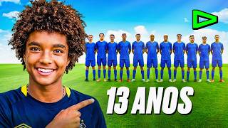 20 JOGADORES AMADORES x MAIOR PROMESSA DO FUTEBOL BRASILEIRO