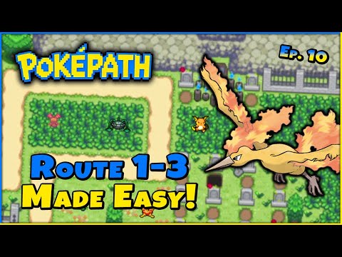 How to EASILY Beat Route 1-3 in PokePath TD!!