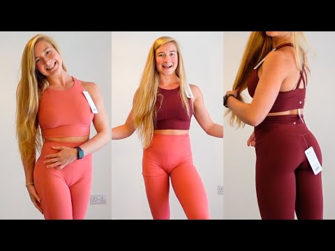 Try on Haul gym clothes! Lululemon vs CRZ YOGA Butterluxe