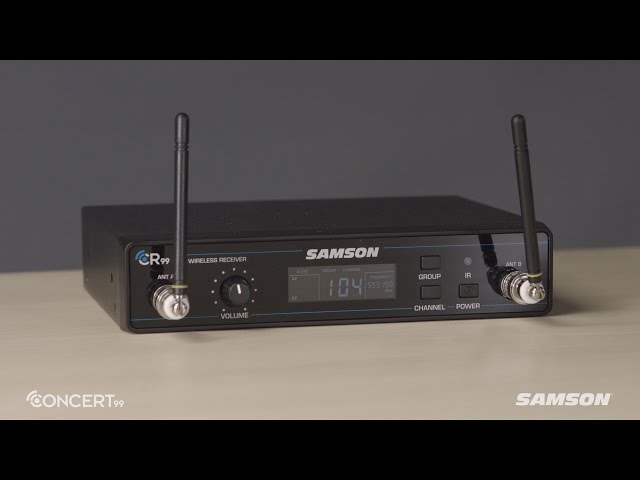 Vidéo teaser pour Samson Concert 99 Wireless System Product Overview