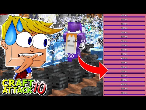 100 Wither ZERSTÖREN Base? Komplette ESKALATION! - Minecraft Craft Attack 10 #38