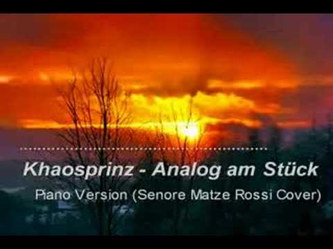 Khaosprinz - Analog am Stück (Piano Version)