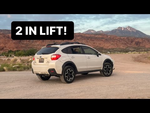2015 SUBARU CROSSTREK ROUGH COUNTRY LIFT! 2 INCHES