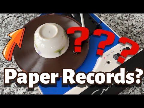The record label that only made paper records!