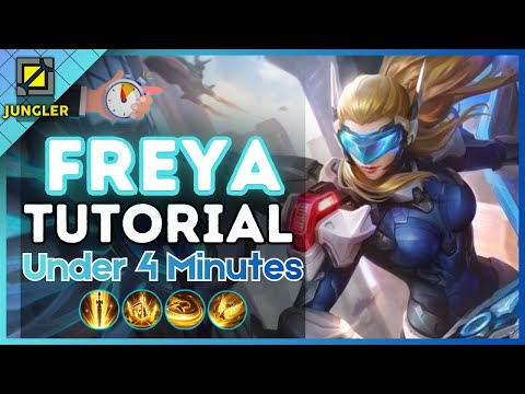 4-Minute Freya Tutorial in the Jungle || (MLBB S39) 2026