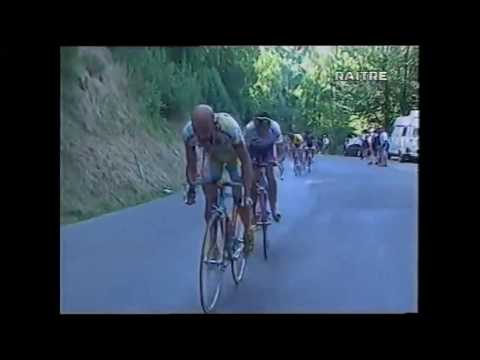 Tour de France 98, De Zan: "Eccolo là si è tolto la bandana Pantani"