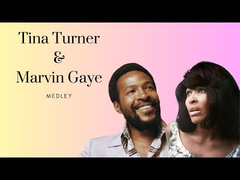 HD Enhanced Colorization: Tina Turner & Marvin Gaye Medley