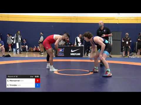 74 Kg Round Of 32 - Christian Monserrat, New England Regional Training Center Vs Christian Trimble