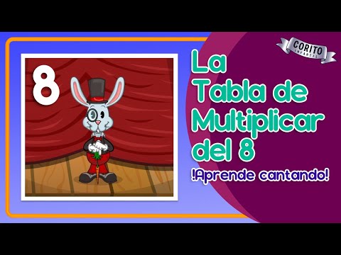 Juan Pestañas: Canción, Tabla de multiplicar del 8 🎷8️⃣🥁